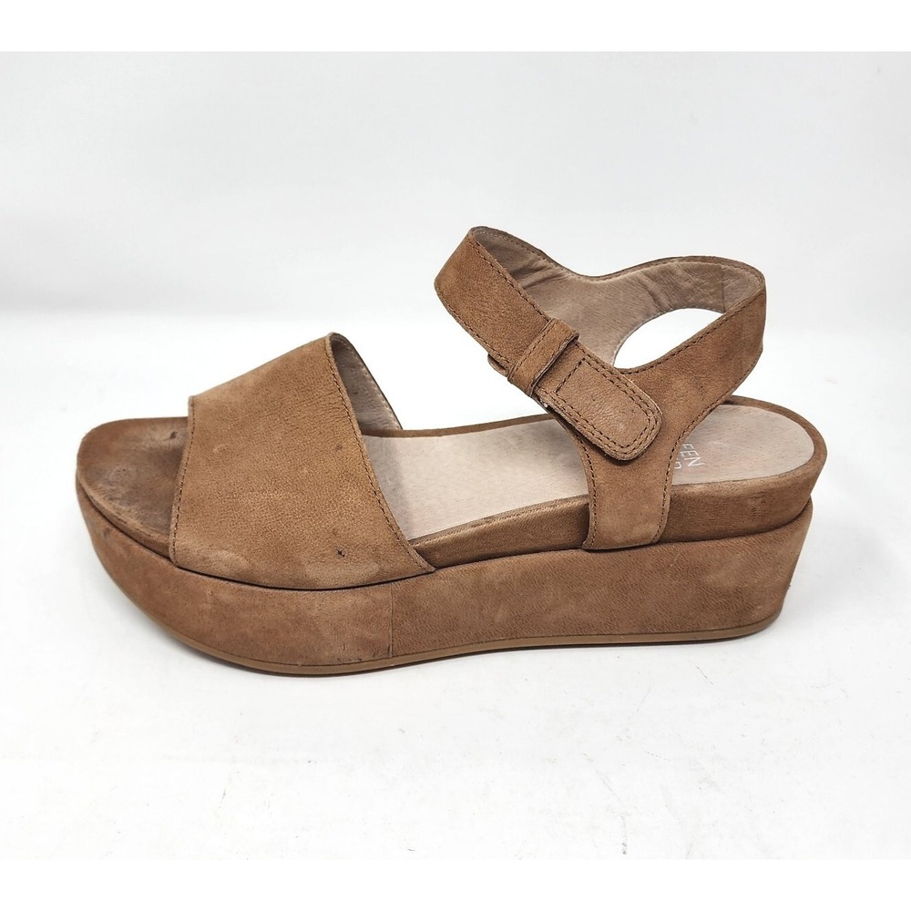 Eileen Fisher Shoes Womens 6M Jasper Strappy Platform Sandals Tan